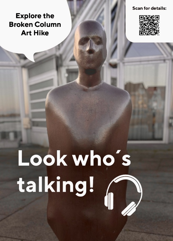 Plakat Broken Column syntetisk tale