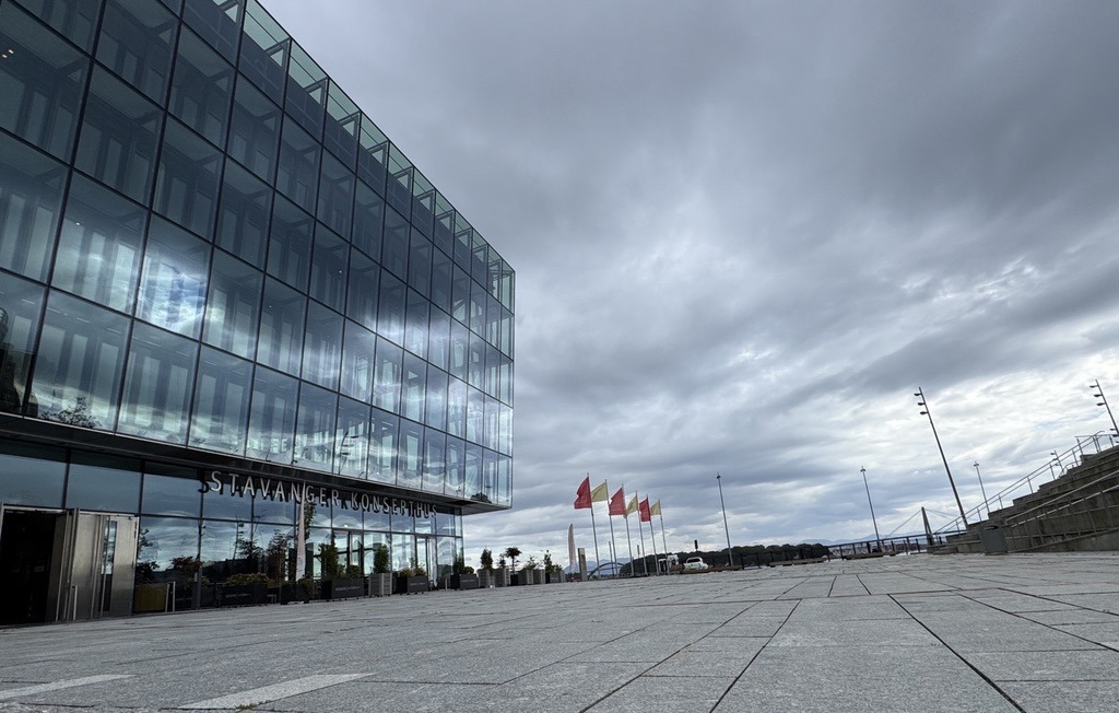 Uteområdet utenfor Stavanger konserthus