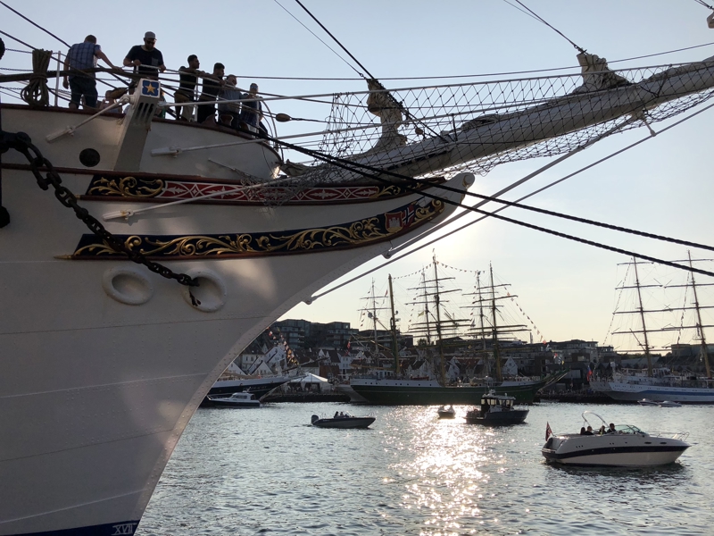 Skuter i Stavanger i forbindelse med Tall Ships 2018