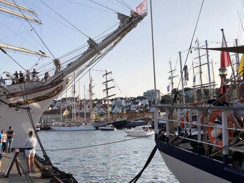 Skuter i Stavanger i forbindelse med Tall Ships 2018