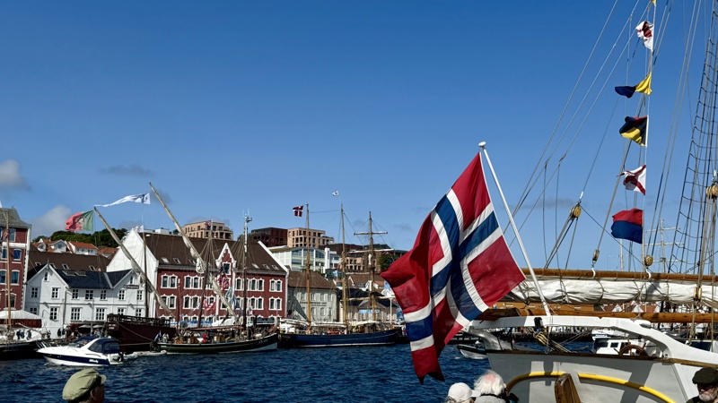 The Tall Ships Races 2026 i Stavanger. Bilder av skuter