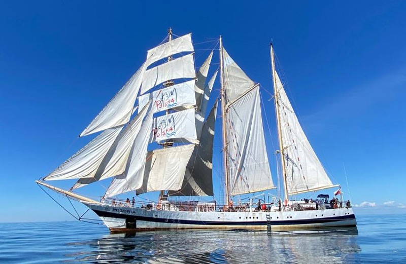 Pogoria - en av skutene som kommer til Stavanger på Tall Ships Races i 2026