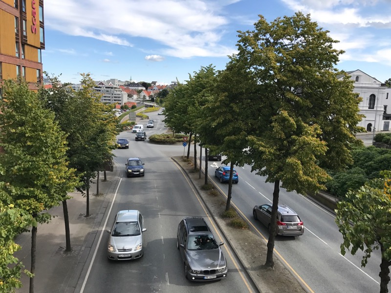vei og trafikk i Stavanger