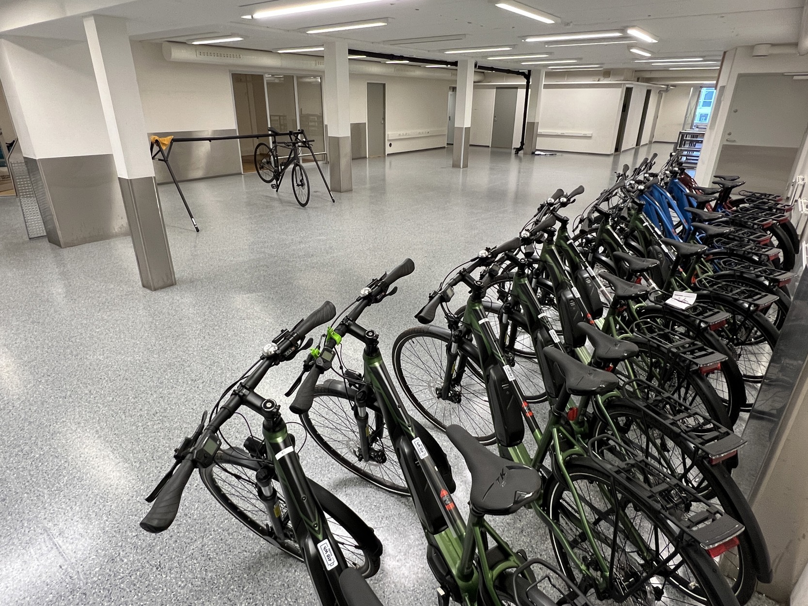 Sykkelparkeringshall